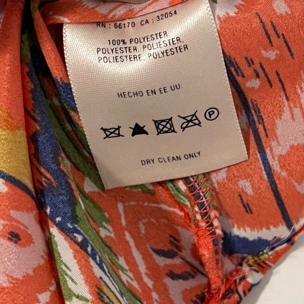 Anthropologie Maeve Red Aztec Boho Print Top / Swim Coverup Size Small‎ - Picture 6 of 6
